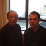With Djamshid Chemirani